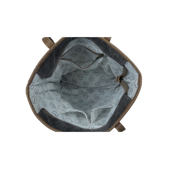 MYRA BAG SOOTY SPECKS CANVAS & HAIRON - Picture 4 of 6